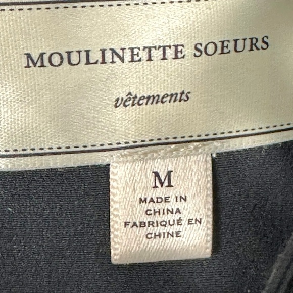 Anthropologie Moulinette Soeurs Silk Linnea Velvet Devour Dress Size Medium - Picture 11 of 15